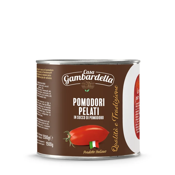 Pomodori pelati in succo di Pomodoro 2,5kg
