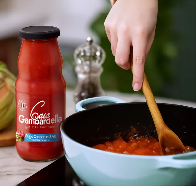 Cooking with CASA Gambardella tomato sauce