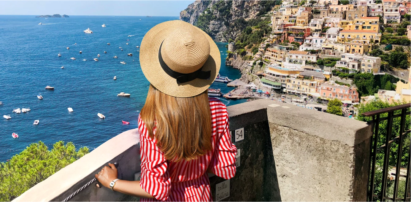The Amalfi Coast, from CASA Gambardella’s story page