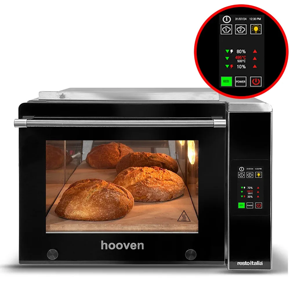 Resto Italia Hooven 342 D digitális pizzakemence
