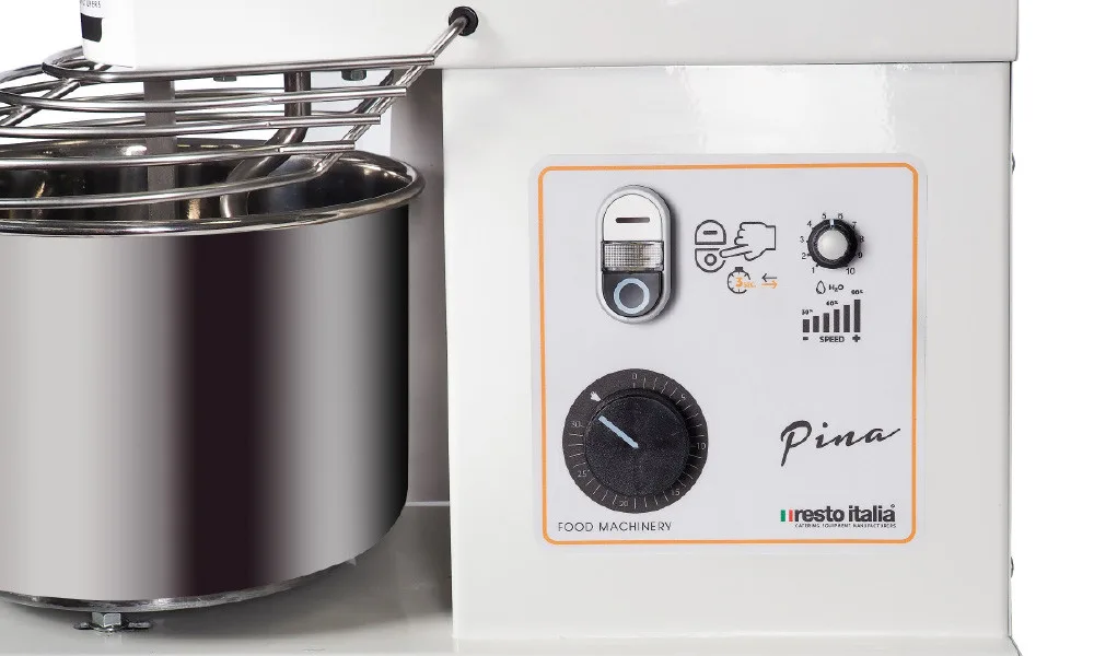 Resto Italia Pina Line – ellentétes forgású spiráldagasztó – 2